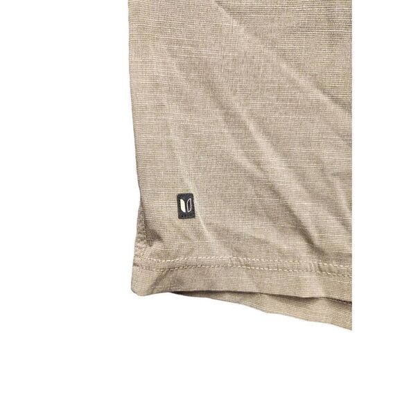 LINKSOUL Performance Golf Shorts Mens 38x10 light beige Poly - Picture 9 of 12